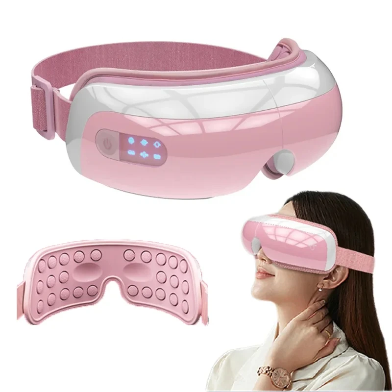 Electric-Eye-Massager-4D-Music-Hot-Compress-Air-Bag-Pressure-Vibration-Massage-Eye-Care-Instrument-Relief - Medical Hut
